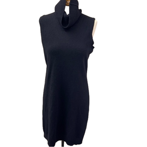 Hayden Black Cashmere Sweater Dress Large